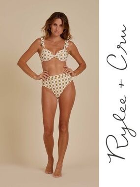 Rylee & Cru - Ruffle Bikini with Cheeky Bottom Set